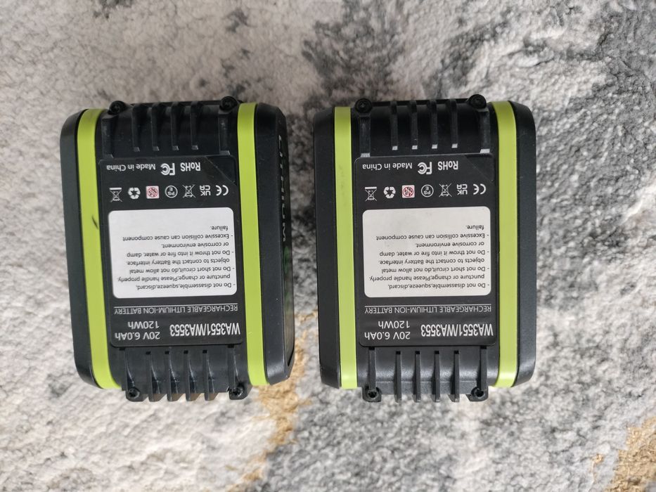 Acumulatori pentru scule worx 20 volți