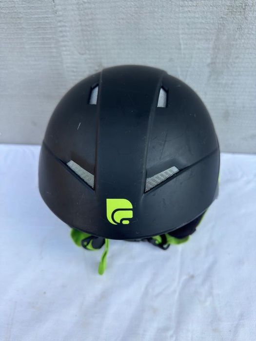 Casca Schi / Snowboard Copii Cairn Loc-Active J, Negru / Verde Neon marime 48