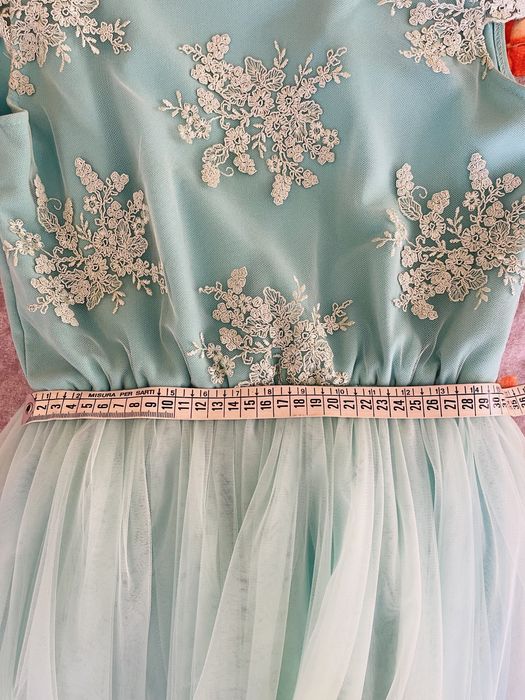 Rochie verde aqua - marimea XS-S