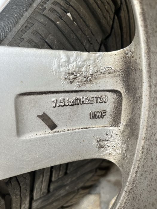 Джанти с гуми за Audi
