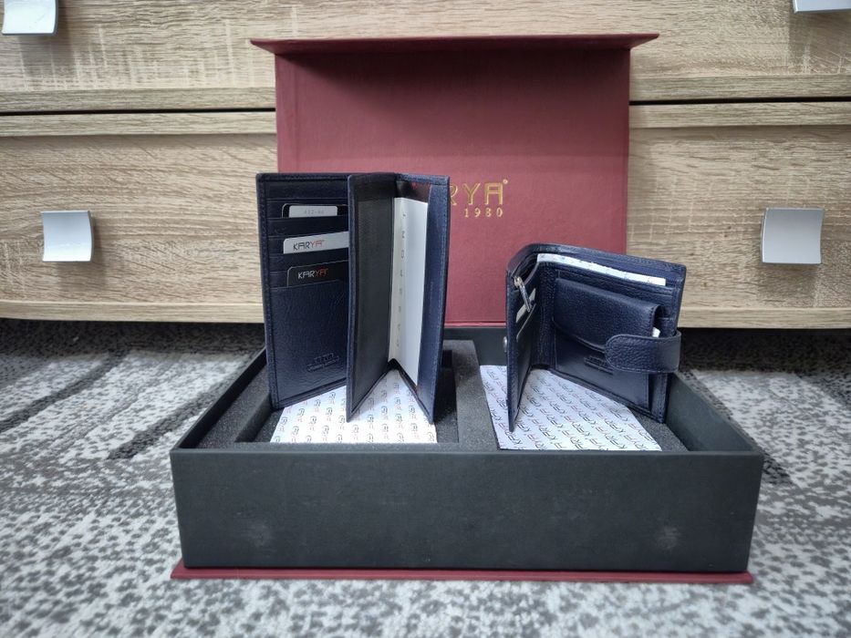 Портмоне и кошелёк из кожи