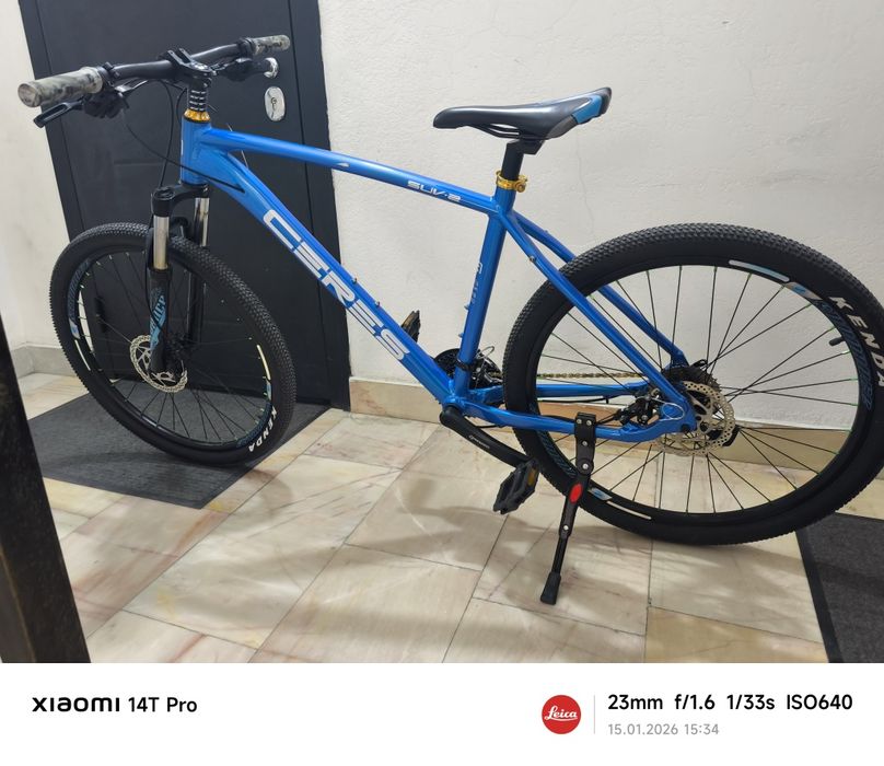 Продам алюминиевый горный велосипед на новой раме Ceres 19" КАСТОМ