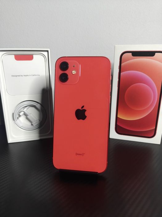 iPhone 12, 64GB RED • Ca Nou! • Complet Funcțional!