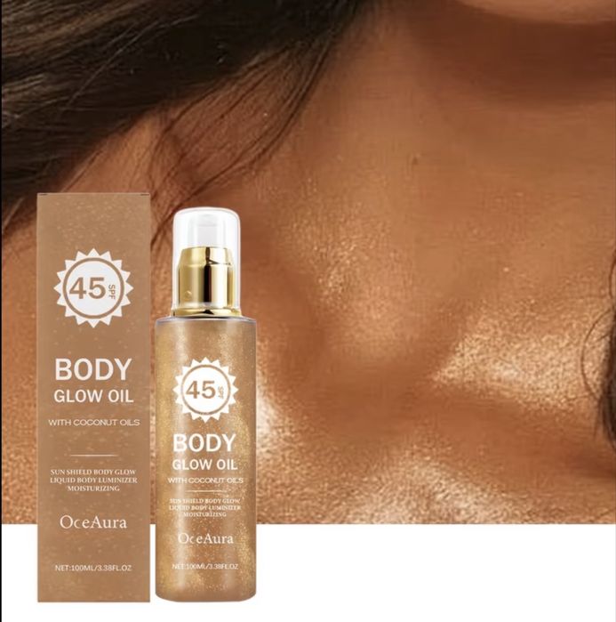 Блестящо масло за тяло