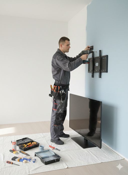 Handyman. Mesterul casei. Instalator. Electrician 
Electrician. Repar