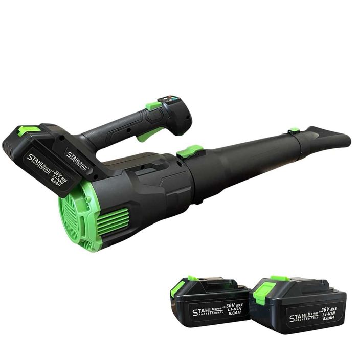 Акумулаторна духалка за листа с две батерии 36V 8Ah StahlMayer