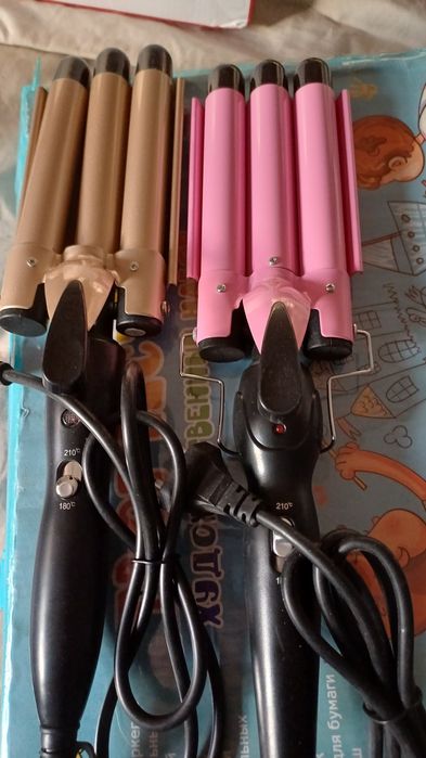 Тройная плойка..