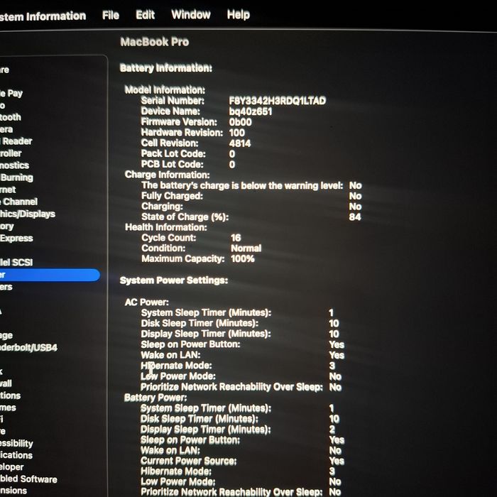 Macbook pro m3 8/512