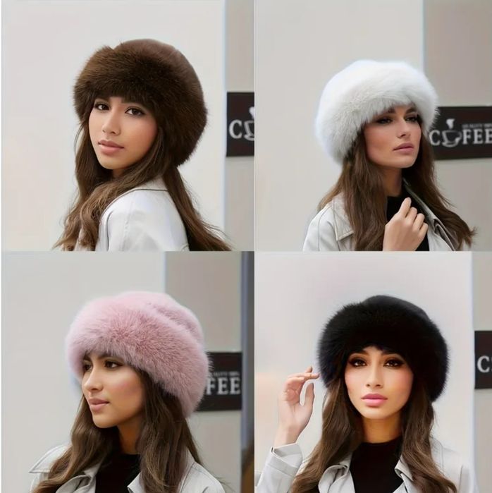 Луксозни дамски шапки и ленти за глава-различни цветове