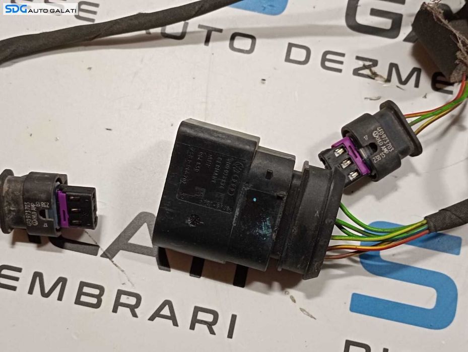 Cablaj Instalatie Electrica Senzori Parcare Proiectoare Ceata Daylight de pe Bara Spoiler Fata Volkswagen Golf 7 2013 - 2017 Cod 5G0971095A [M7325]