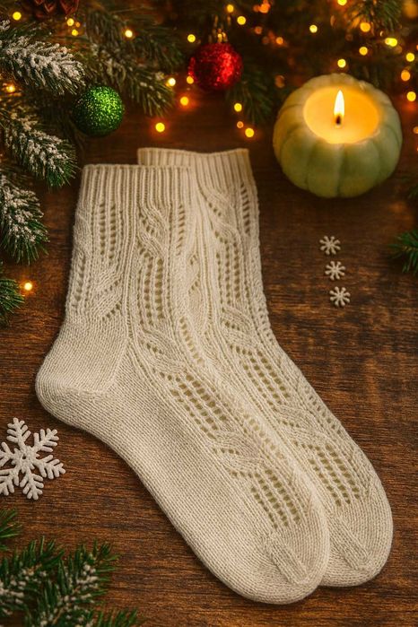 Ръчно плетени чорапи