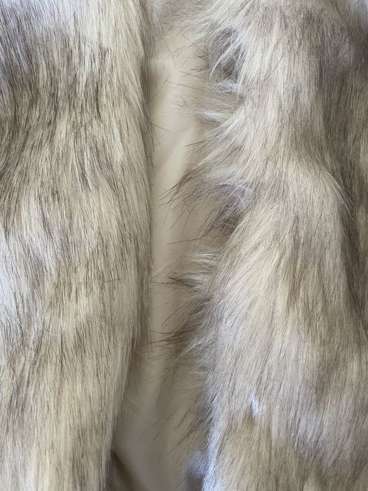 кожено яке с косъм