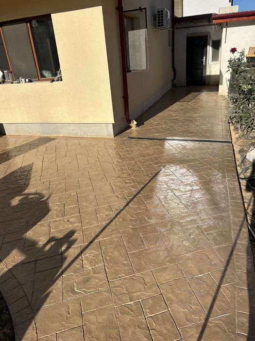 Beton amprentat#bucuresti#