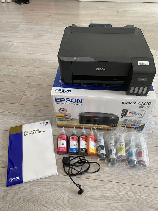 Imprimanta color Epson L1210 cu rezervoare reincarcabile