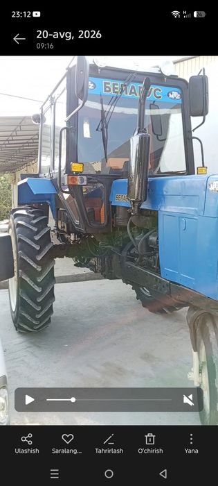 Mtz 80 sotiladi xamma joyiga javob faqat minish kerak