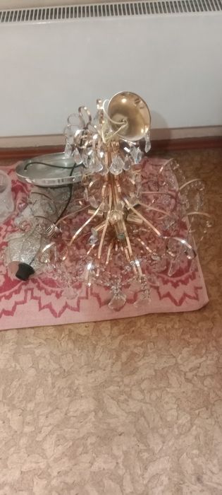 Продам люстры.Богема...хрусталь