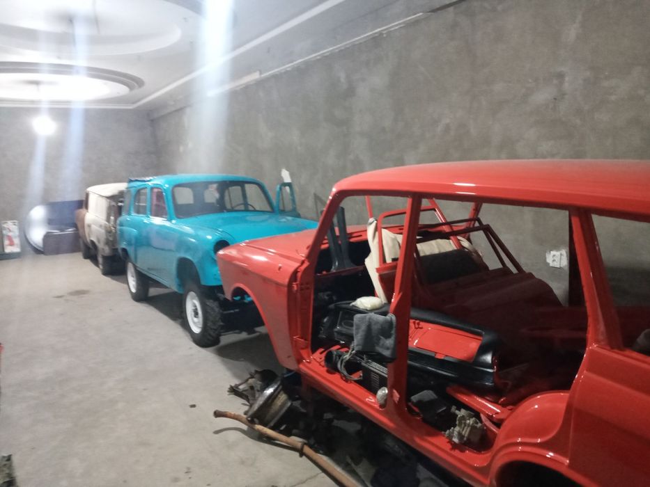 Самий редкий автомобил  м411 жип ссср 4х4 .