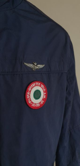 Aeronautica Militare Mens Size 48 - M Оригинал! Мъжко Яке Тип Бомбер!