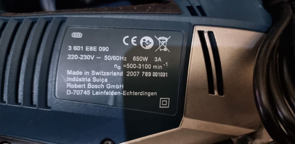 MADE IN SWITZERLAND Bosch GST 75 BE Professional