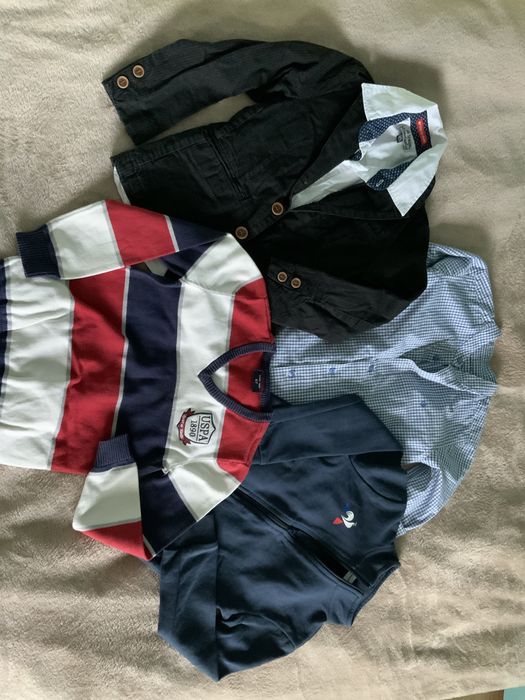 Детски дрехи,ризи,сако,половер,суитшерт /Gang,USPA,Le Coq Sportif,HM