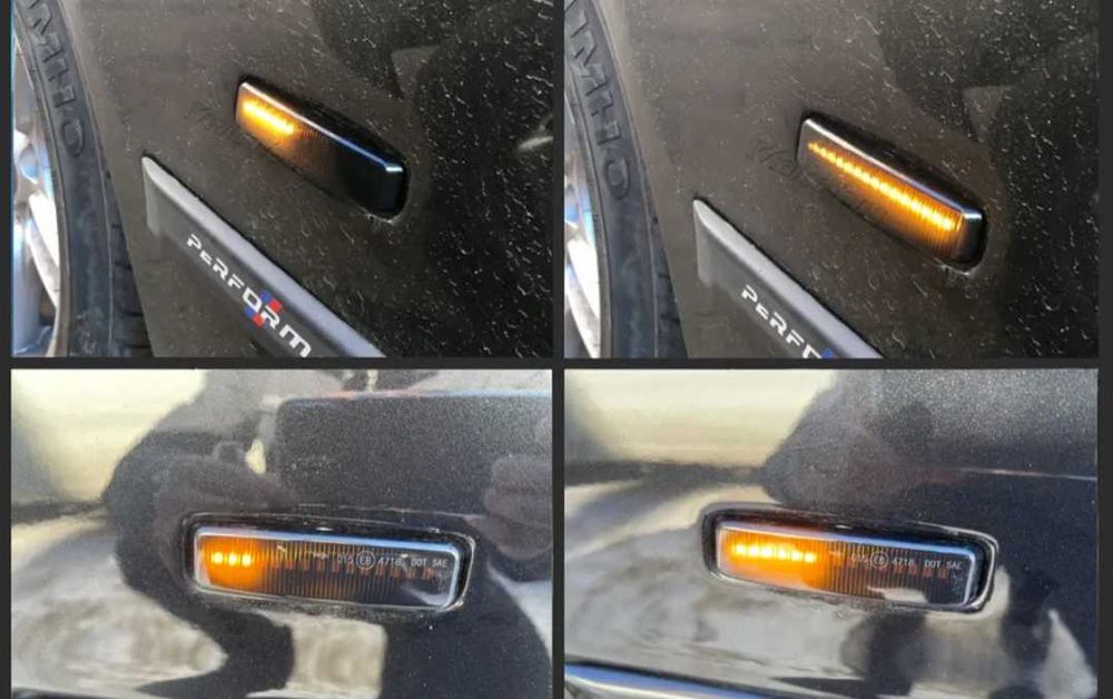 Динамични бягащи мигачи за BMW 5 серия E39 БМВ за калниците