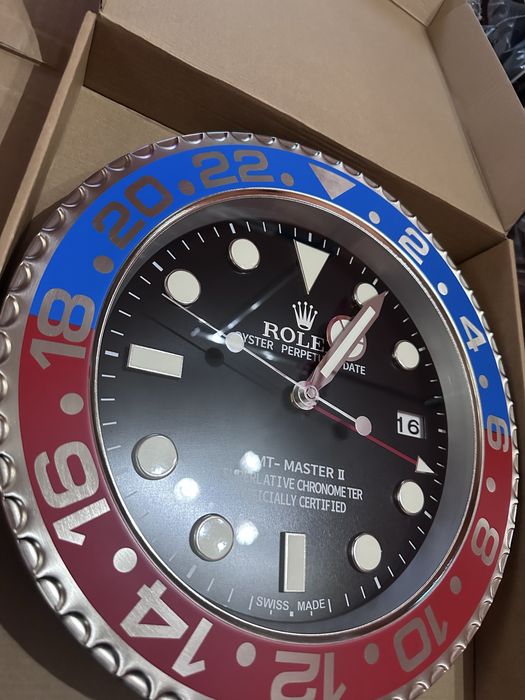 Ceas perete Rlex pepsi 40 cm