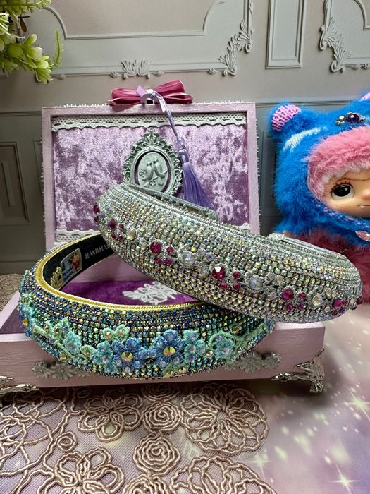 Ободок для волос ручной работы