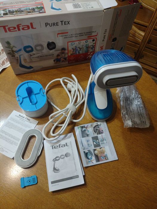 Aparat de călcat vertical Tefal Pure Tex 4-în-1 nou