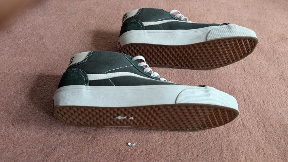 VANS Високи маратонки 'Skool 37' в Тъмнозелено