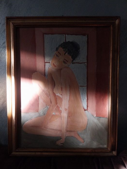 NUD (1965) - Italia, ulei pe pânză