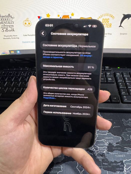iPhone 16 pro max 256