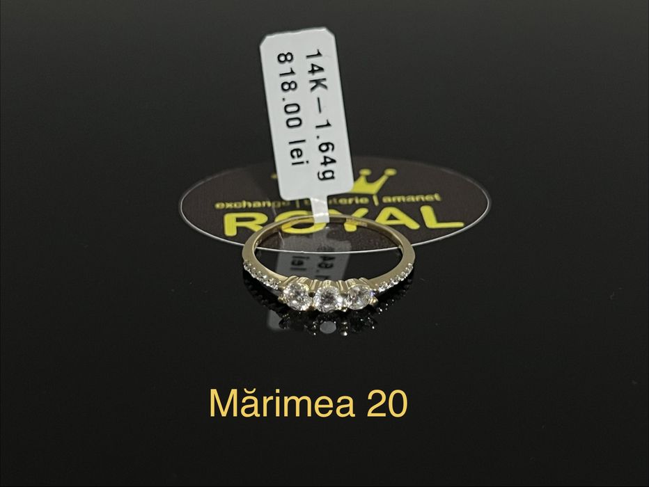 Bijuteria Royal CB : Inel dama aur nou 14k 1,64gr