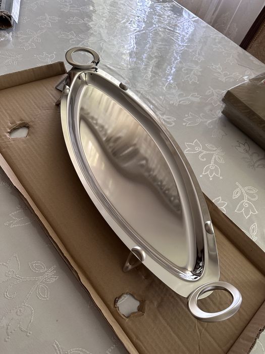 Блюдо для рыбы, сталь  18/10