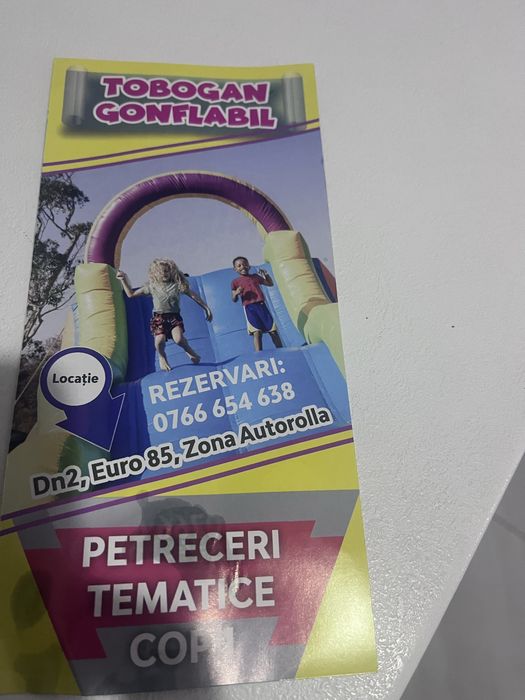 Tobogane gonflabile pt petreceri private Buzau