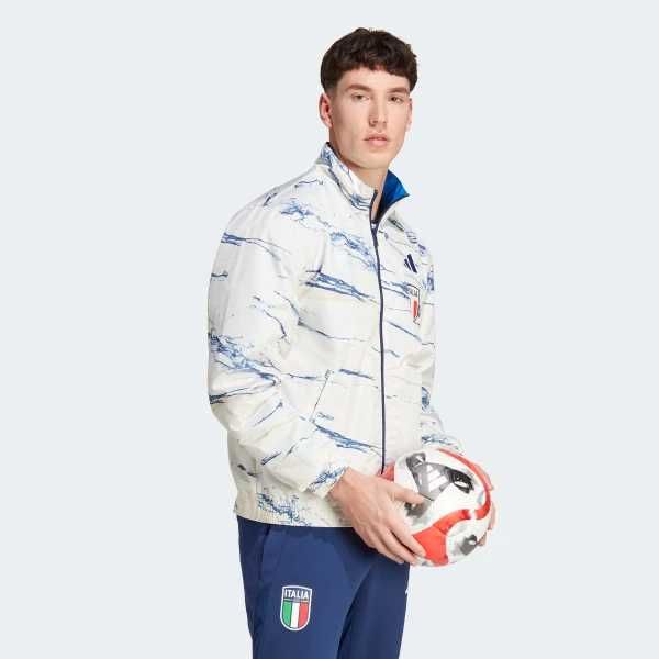 adidas Двусторонняя осенняя Italy Anthem