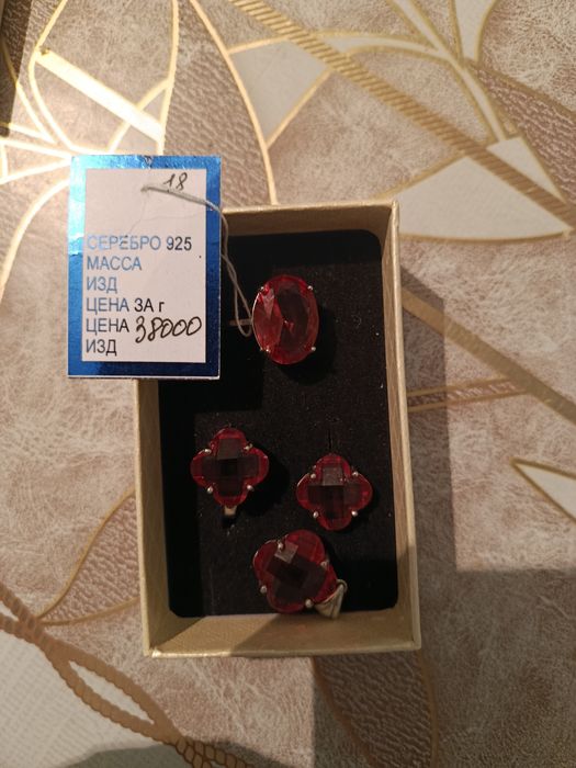 Кольцо серебро..