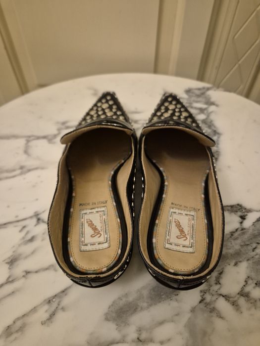 Saboti piele cu tinte (cowboy) Sonora