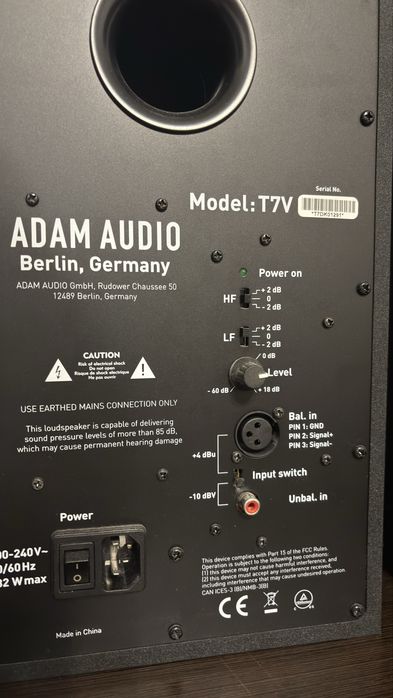Pereche Monitoare Studio Adam Audio T7V