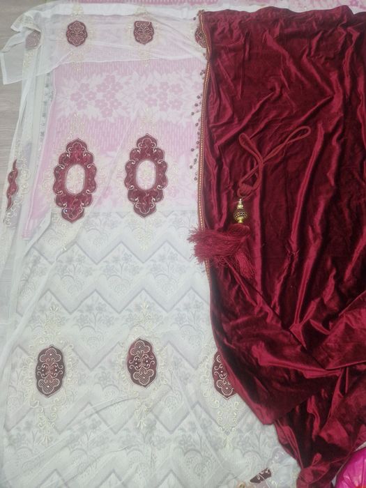 Перде тюль белюр