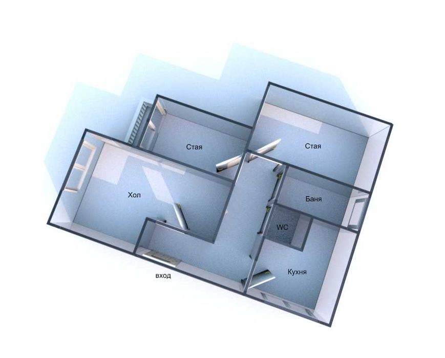 Дава се под наем Двустаен апартамент в София, Център - 120 кв.м за 450 € - Снимка #9