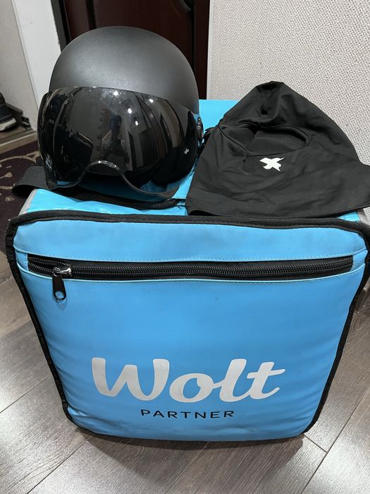 Сумка вольт + шлем почти новая