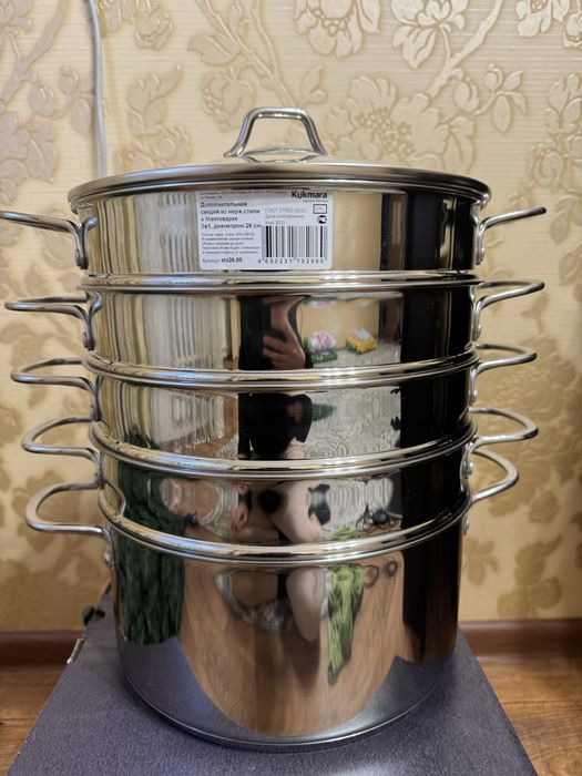 Мантоварка Кукмара 4 яруса, 6 л