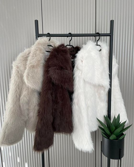 Дамско късо палто Висок клас