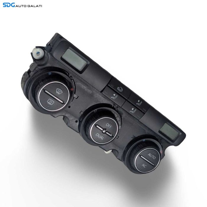 Panou Modul Unitate Comanda AC Aer Conditionat Clima Climatic Volkswagen Tiguan 5N 2007 - 2015 Cod 1K0907044DD 5HB010106 [LR2541]