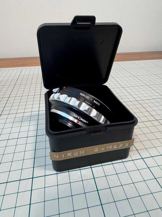 Sigma 18-35 f/1.8 Nikon F + adapter Nikon G, MFT