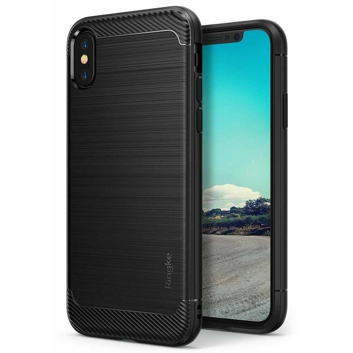 Husa + Folie sticla ecran APPLE iPhone X XS Max 7 8 model diferit prem