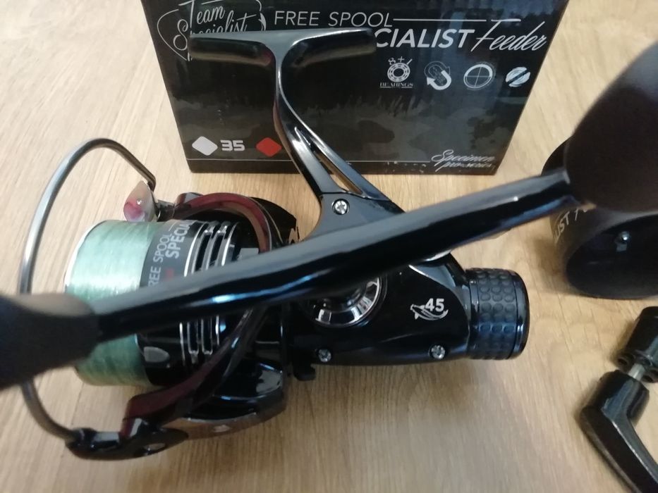 Макара Team specialist-Free spool specialist feeder 45