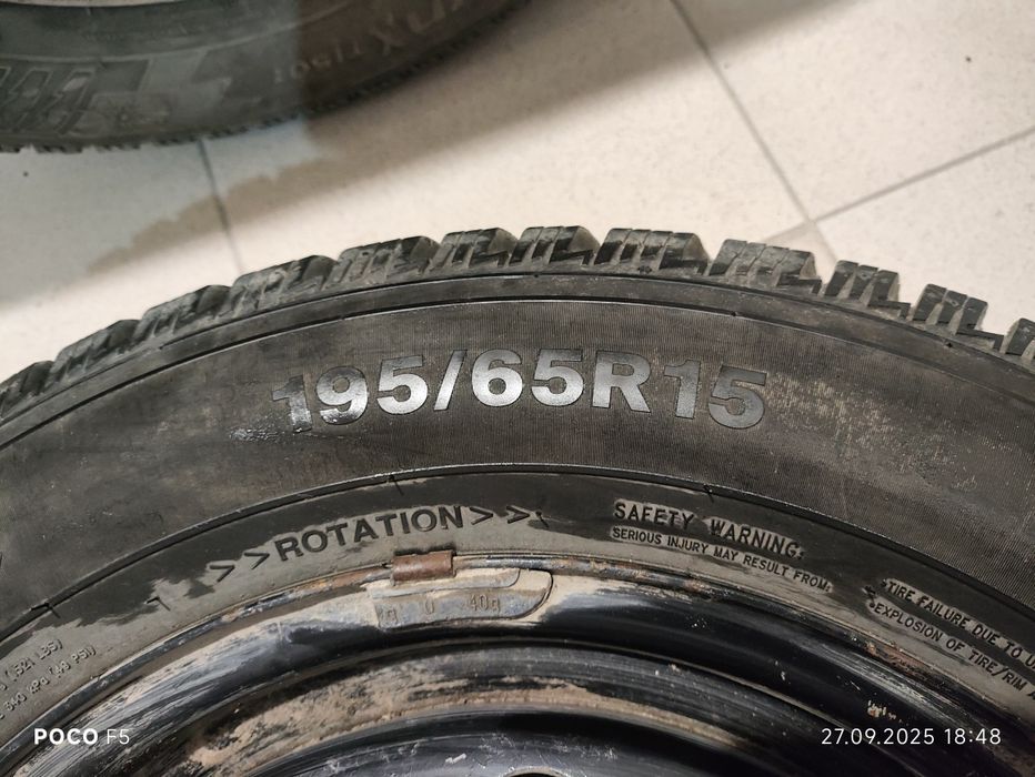 Шины с дисками Triangle Icelynx TI501 195/65 r15