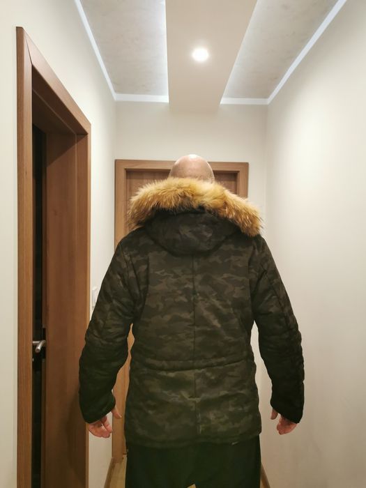 Зимна парка зимно яко с естествен пух