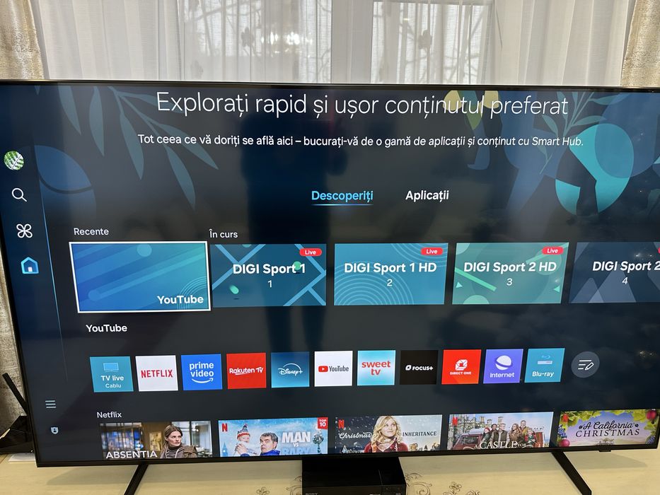 Televizor led smart 4K 163 cm Samsung !